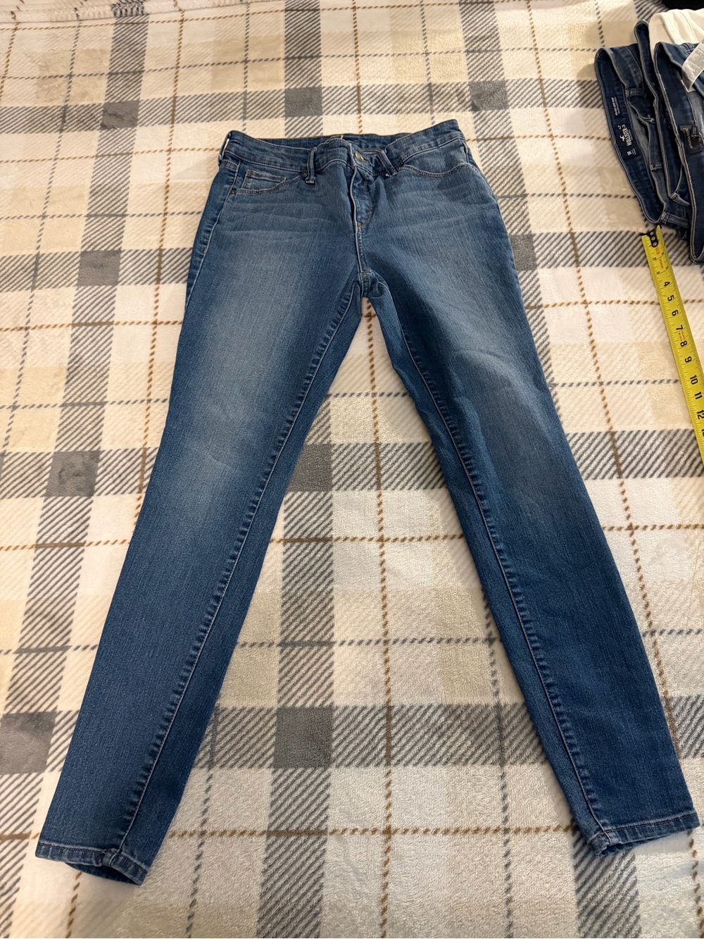 Miracle Women's Skinny Dark Blue Stretch Denim Jeans